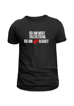 T-Shirt "Huchbegabt"